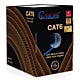 Cat6 Plenum Cable Solid Copper ETL & UL Listed 23AWG CMP Rated PoE++ 1000ft cable Pull Box
