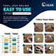 Toolless Cat6 Rj45 180 Degree Vertical Keystone Jacks