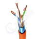 CAT6 Shielded Riser (CMR) F/UTP Ethernet Cable - 23AWG Pure Copper 550MHz 1000ft Spool
