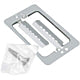 Single Gang Steel Drywall Bracket Face Plate Mount Mud Ring Low Voltage