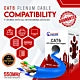 Cat6 Plenum Pure Copper CMP 550MHz 1000ft Ethernet 23AWG UTP Cable