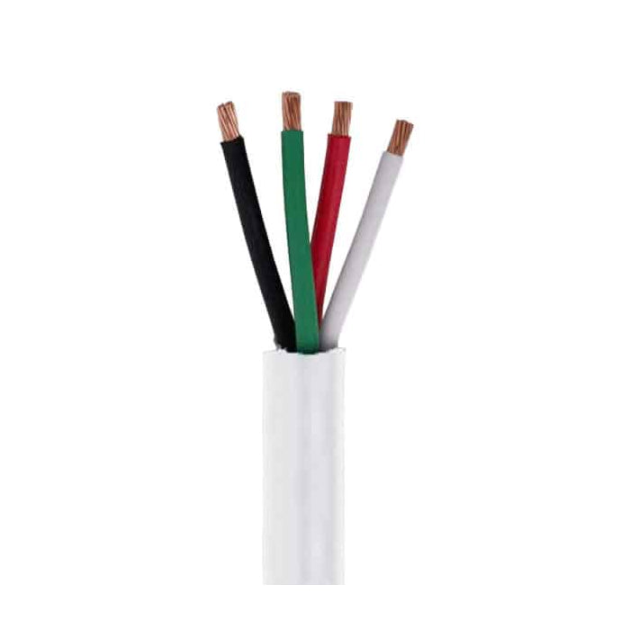 High Strand Audio Cable 12/2 | 12/4 | Plenum | PVC Stranded Bare Copper Conductors Unshielded 500ft | 1000ft Pull Box