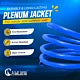 Bulk Cat6 Plenum Shielded Solid Copper 1000ft CMP F/UTP 550 Mhz Cable