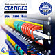 Blank 24 Port Keystone Patch Panel Unshielded – 1U Rack Mount, Unloaded