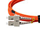 OM2 Multimode 50/125 SC to SC Duplex Fiber Optic Cable