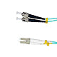OM3 Multimode 50/125 LC to ST Duplex Fiber Optic Cable