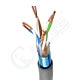 CAT6 Shielded Riser (CMR) F/UTP Ethernet Cable - 23AWG Pure Copper 550MHz 1000ft Spool