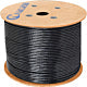 Direct Burial CAT5e Solid-Bare Copper Gel-Filled Core 1000ft Wooden Spool