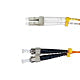 OM2 Multimode 50/125 LC to ST Duplex Fiber Optic Cable