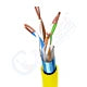CAT6 Shielded Riser (CMR) F/UTP Ethernet Cable - 23AWG Pure Copper 550MHz 1000ft Spool