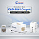 RJ45 Inline Keystone Jack Coupler