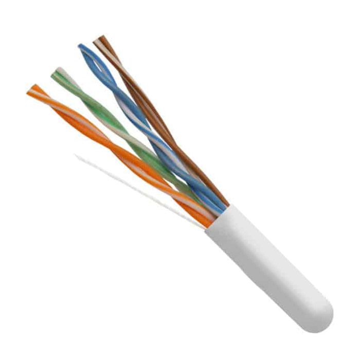 CAT5E Riser Solid Bare Copper Cable - UL Listed 24AWG UTP 4 Pair