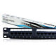 Unshielded Cat6 24 Port Patch Panel 1u Horizontal Rack Mount