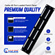 Cat6a Patch Panel 48-Port Unshielded Horizontal Rack Mount 2U