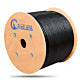 CAT6 Solid-Bare Copper Gel-Filled 1000ft Wooden Spool