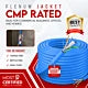 Cat6 Plenum Pure Copper CMP 550MHz 1000ft Ethernet 23AWG UTP Cable
