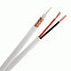 RG59 PVC | Direct Burial | Quad Shield 14AWG Solid CCS Conductor with Aluminum Foil Shield & 60% Aluminum Braid 1000ft Wooden Spool